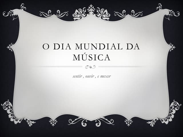 O dia mundial da música (2)