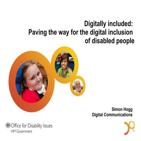Digitally included: Paving the way for the digital inclusion of ...