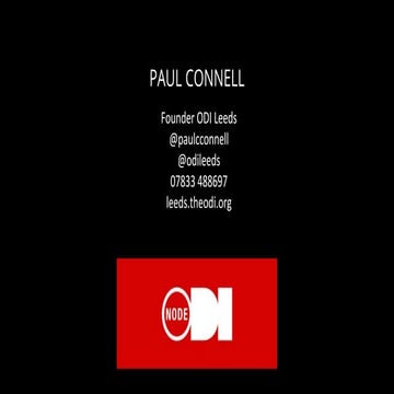 ODI Leeds update december 2015