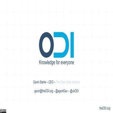 ODI Overview 2013-03-05 | PPT