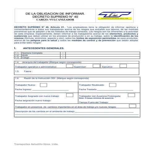 Odir   vulcanizador - taller.