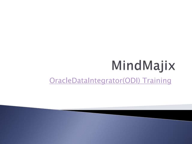 Odi training
