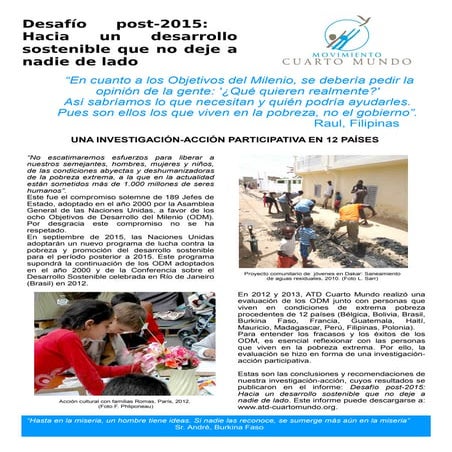 Informe ODM (resumen 4 páginas)