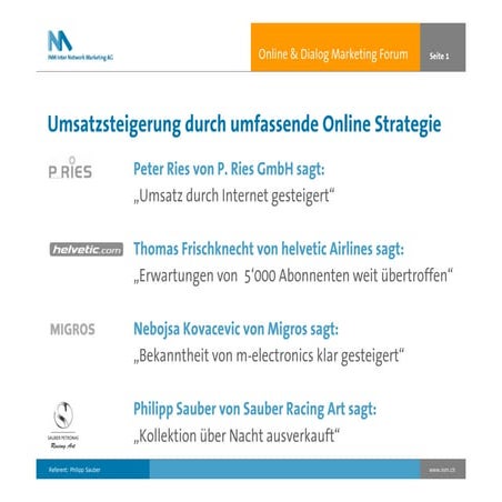 ODMF Präsentation 2005