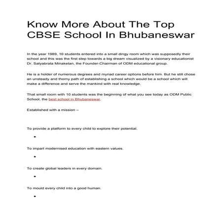 Parent Satisfaction | Feedback | ODMPS | CBSE Schools in Bhubaneswar
