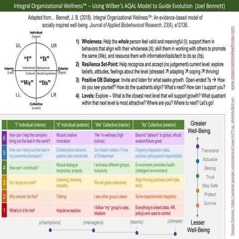 Handout (Integral Organizational Wellness)