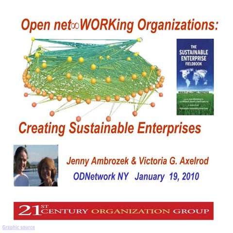 Open net∞WORKing Organizations: Creating Sustainable Enterprises