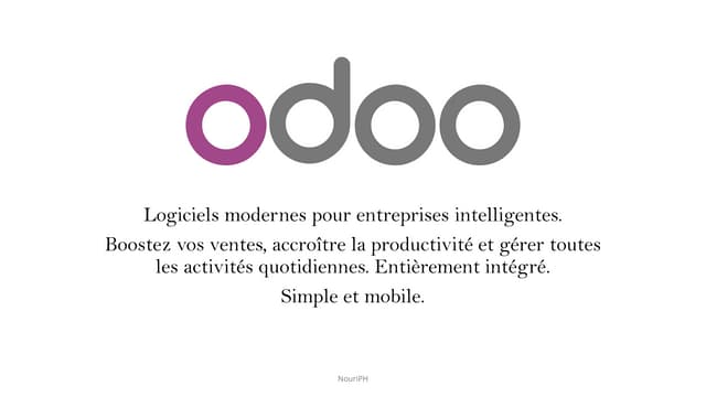 Introduction à Odoo
