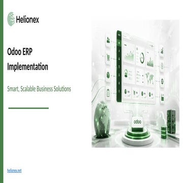 Comprehensive Odoo ERP Implementation for Scalable Business Growth | PPTX