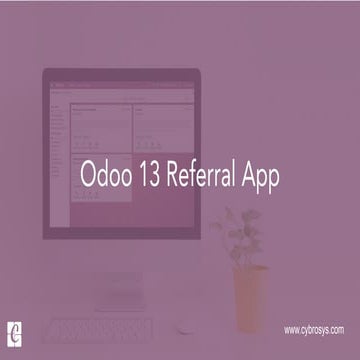 Odoo 13 Referral App
