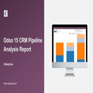 Odoo 15 CRM Pipeline Analysis Report | Odoo 15 Enterprise