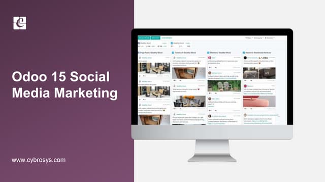 Odoo15 Social Media marketing