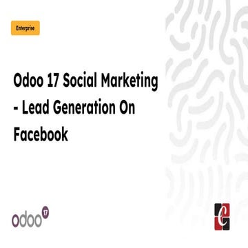 Odoo 17 Social Marketing - Lead Generation On Facebook
