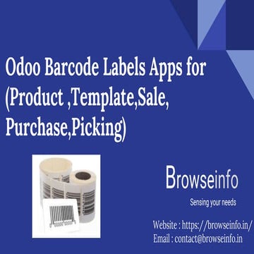 Odoo barcode labels apps for  (product ,template,sale, purchase,picking)