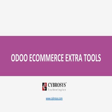 Odoo ecommerce extra tools