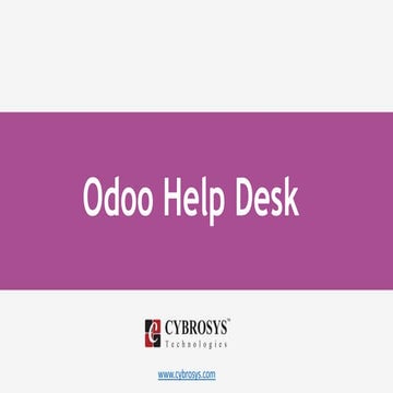 Odoo Help Desk