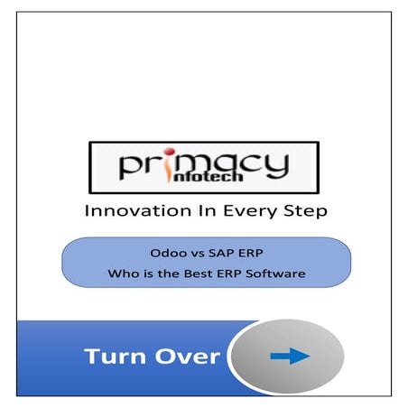 Odoo vs SAP ERP Comparison