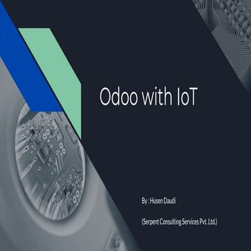 Odoo with iot and beacon based mobile app
