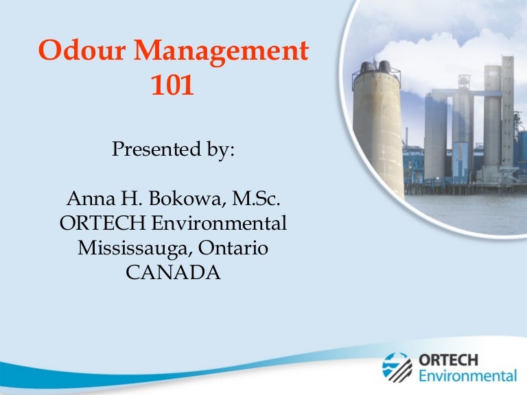 Odour Management 101 Wef2008