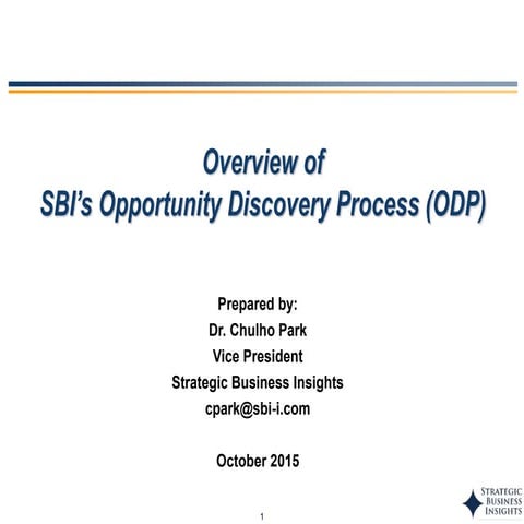 Opportunity Discovery Process