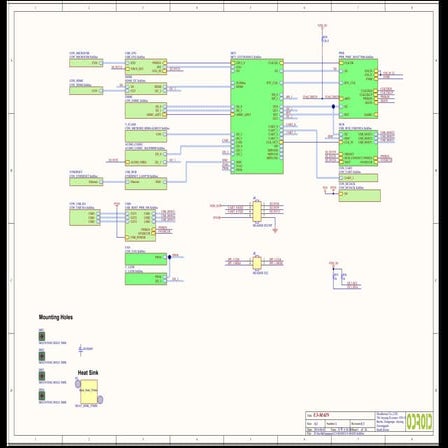 Esquema Elétrico com Odroid U3 Main Rev 0.5