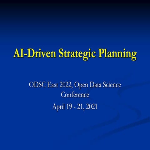 Odsc east 2022 slides