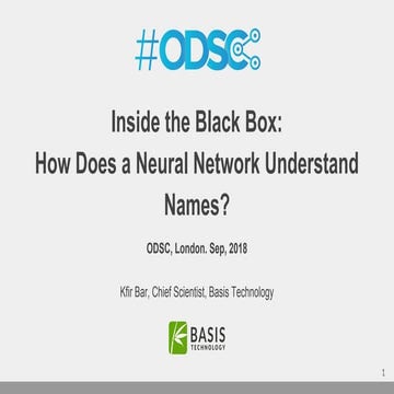 ODSC London 2018