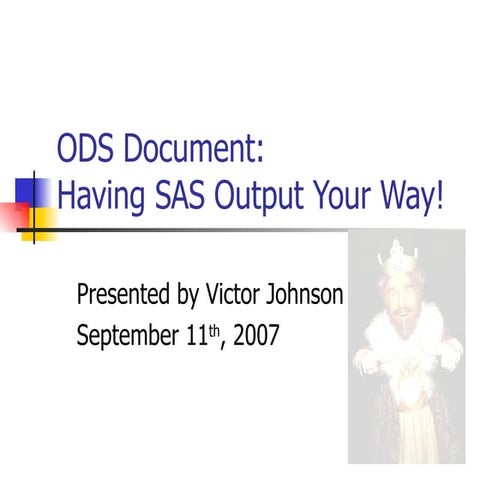 ODS Document