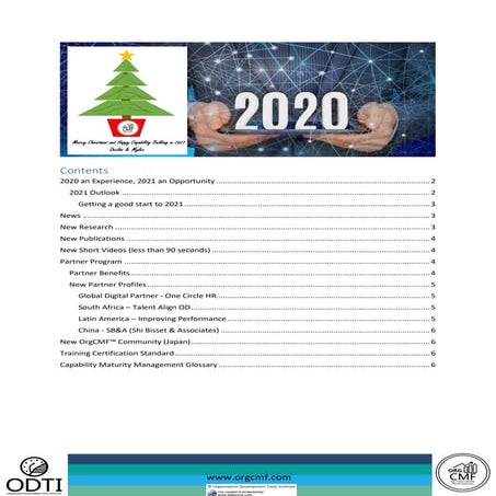 Odti newsletter dec 2020 release 