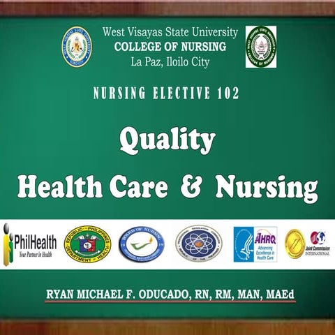 quality health care and nursing