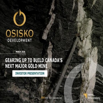 ODV - Investor Presentation - March 2026 | PDF