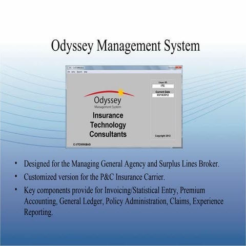 Odyssey Management System