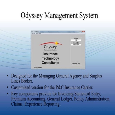Odyssey Management System