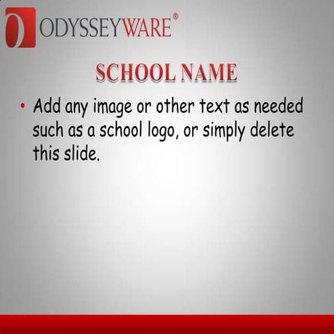 Odysseyware 2.0 student orientation | PPSX