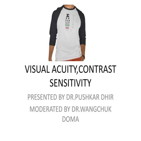 Visual acuity by pd