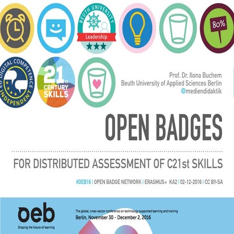 Distributed Assessment with Open Badges