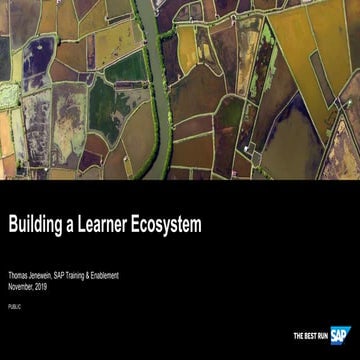 Building a Learner Ecosystem | PPT