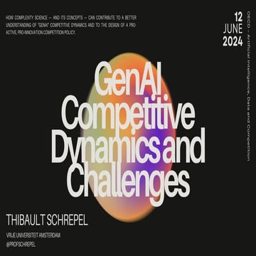 Artificial Intelligence, Data and Competition – SCHREPEL – June 2024 OECD dis...