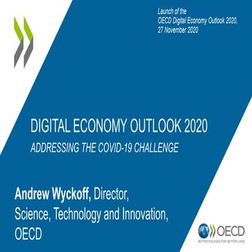 OECD Digital Economy Outlook 2020: Key findings