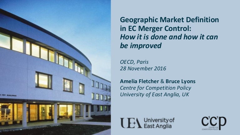 geographic market definition bruce lyons university of geographic preference definition
