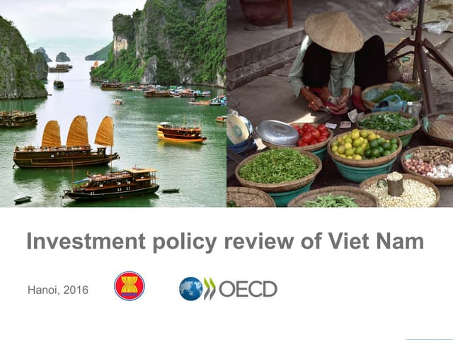 OECD 2016 Investment Policy Review of Viet Nam