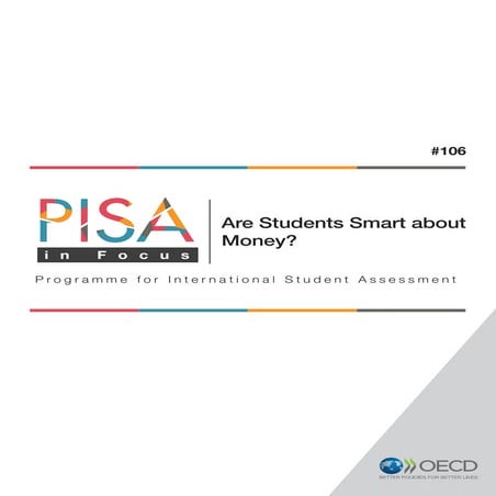 OECD PISA 2018 financial literacy assessment of 15-year-old students