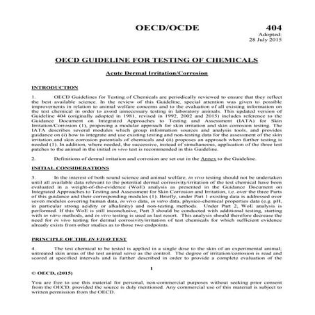 OECD 404 DI.pdf for the dermal irritation