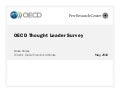 OECD Forum 2018 Thought Leader Survey