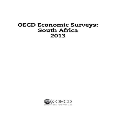 Oecd economic surveys south africa 2013