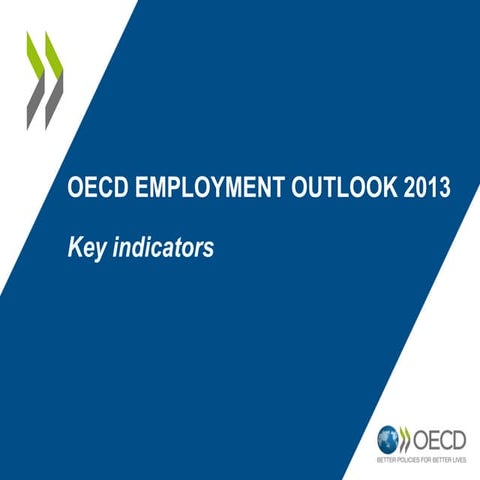 OECD Employment Outlook 2013 - press conference on 16 July 2013