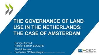 Think Different presentation 1: The governance of land use in the Netherlands...