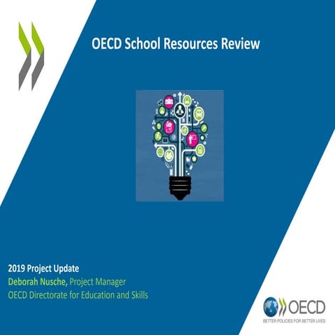 OECD School Resources Review  -  2019 Project Update
