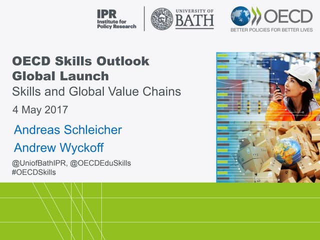 OECD Skills Outlook Global Launch -...