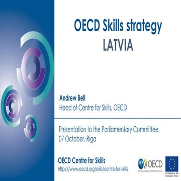 OECD Skills Strategy Latvia Parliamentary Committee Presentation